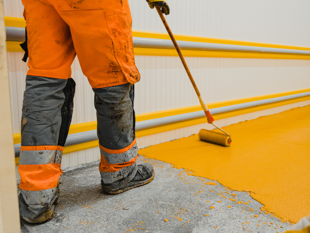 Epoxy flooring in Spring, Texas.